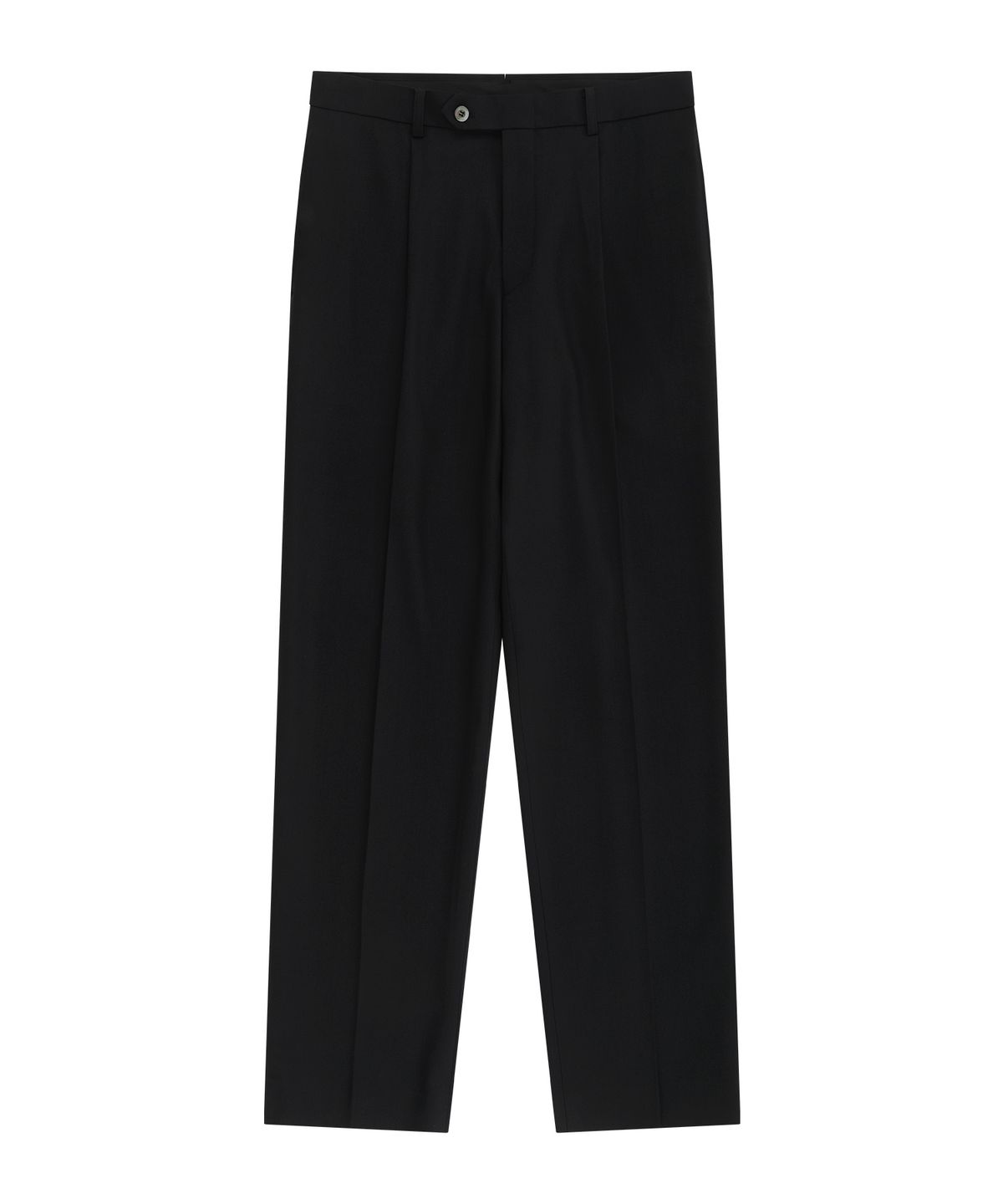 벨리프(BELLIEF) [ESSENTIAL LINE] WOOL TAPERED PANTS_BLACK