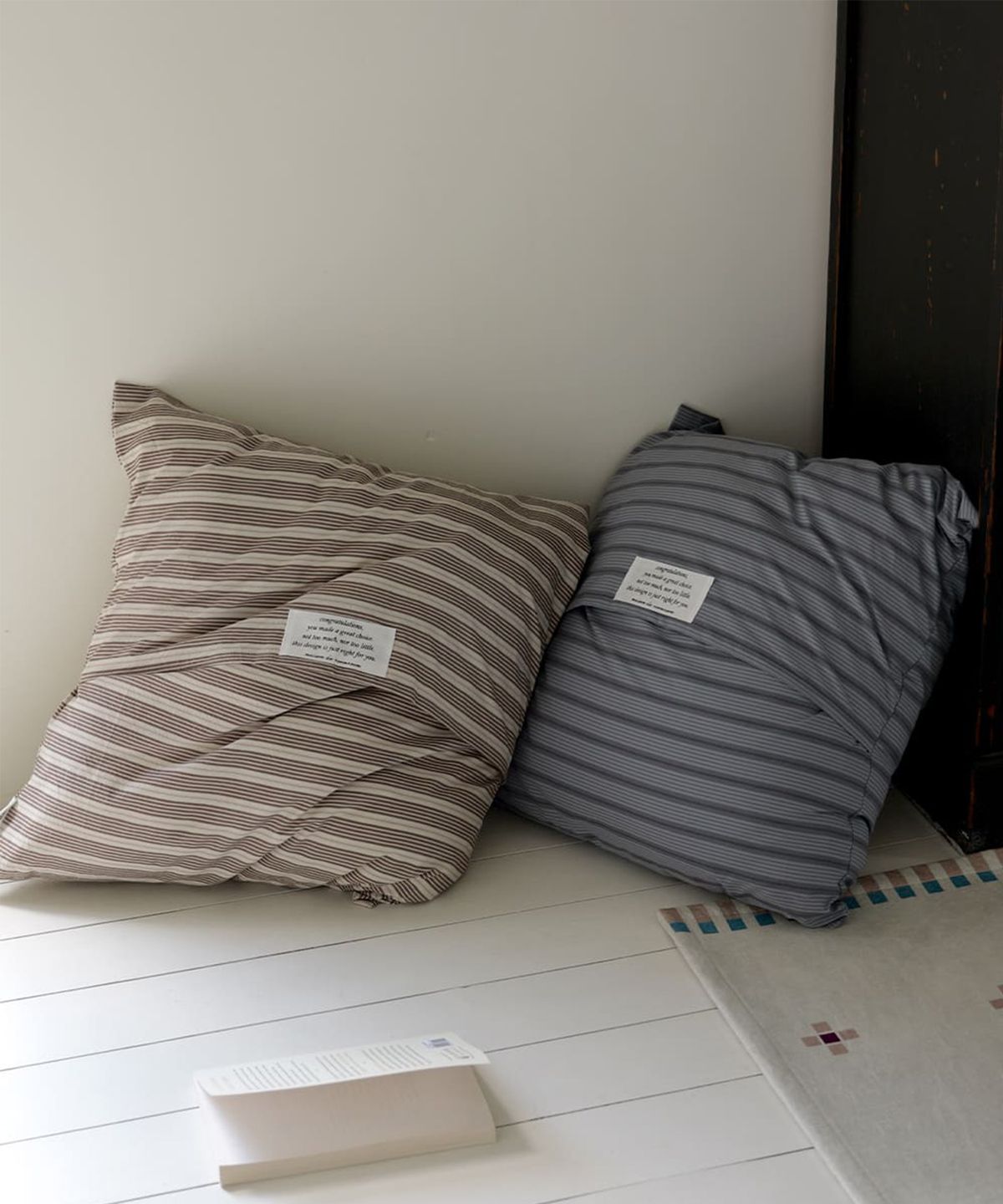 메종드룸룸(MAISON DE ROOMROOM) 소프트 라인 하프 자루쿠션커버