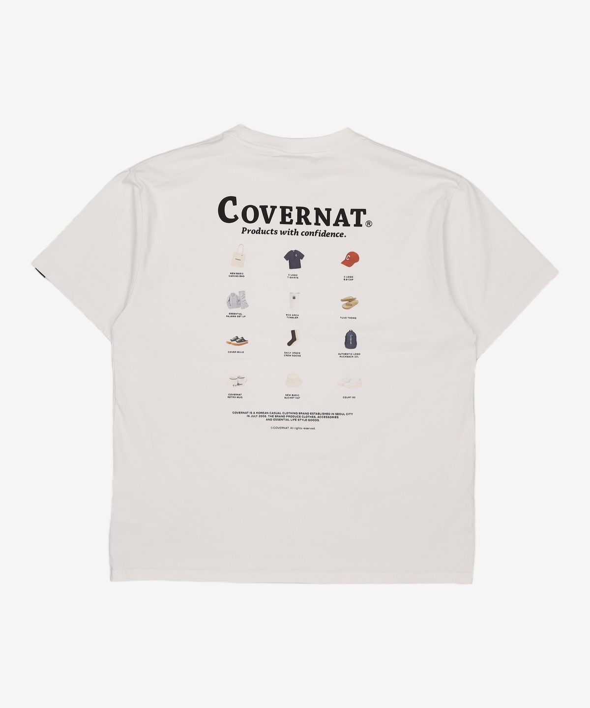 커버낫(COVERNAT) 반소매 티셔츠 L