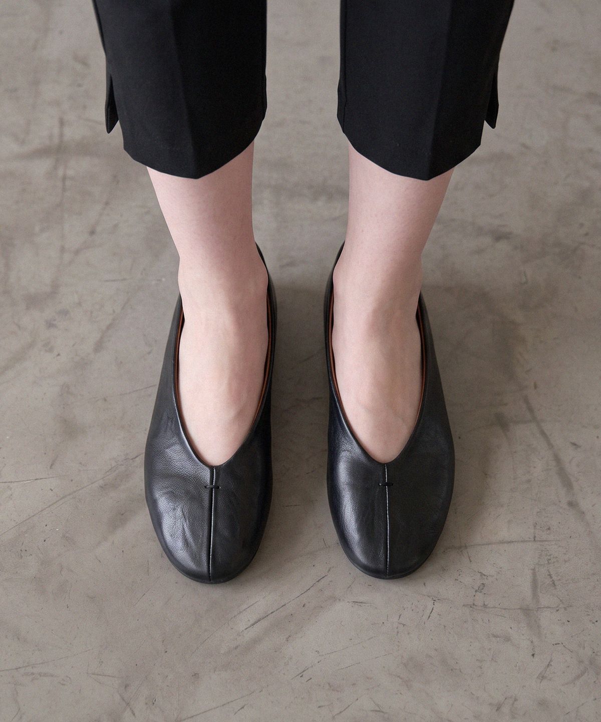 프리플라(FRI FLA) ljh7145 Seam Line Flat - 2 Colors