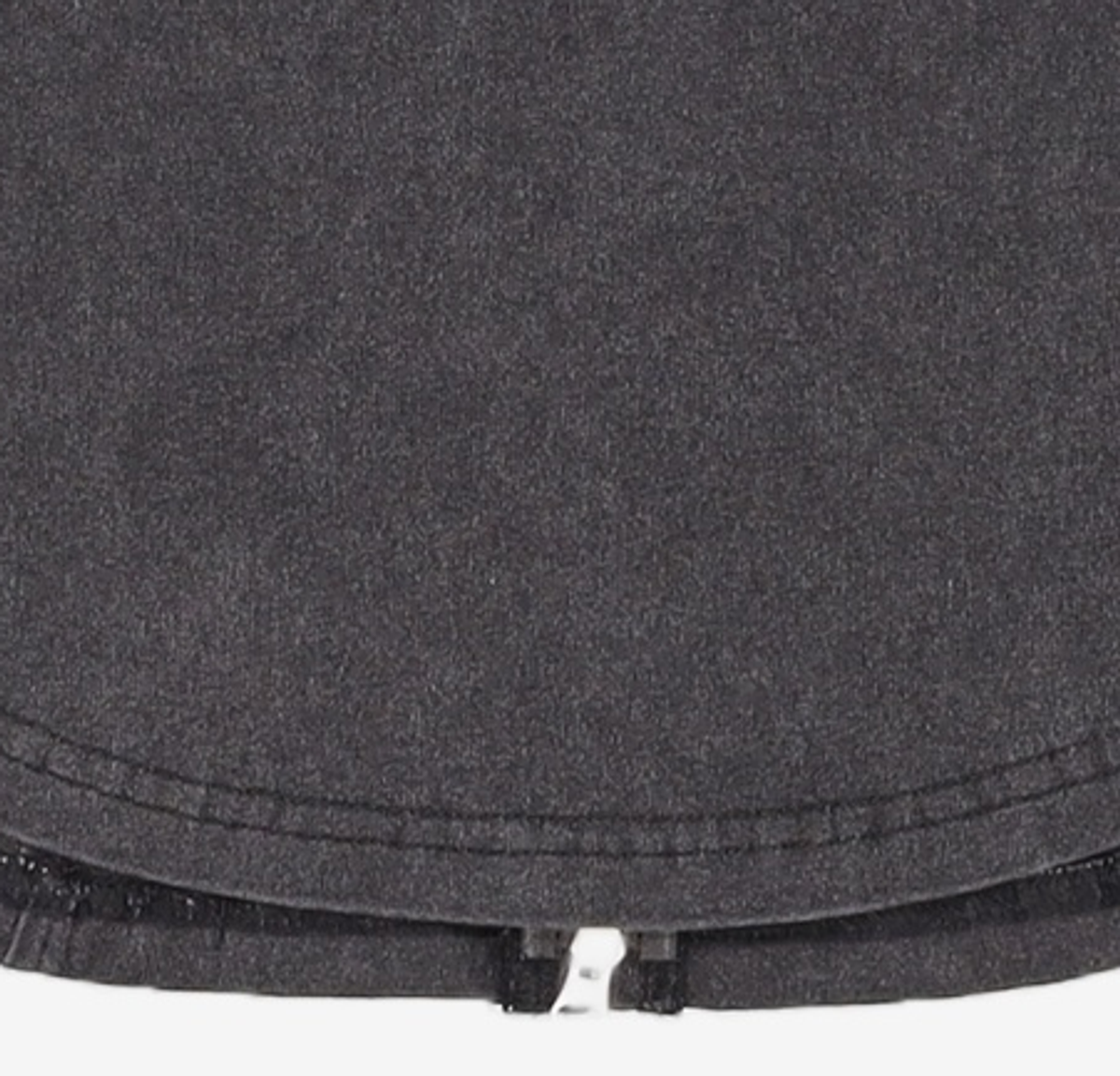 오디너리 홀리데이(ORDINARY HOLIDAY) WASHING SHIRRING ZIP UP SHIRT [CHARCOAL] FREE