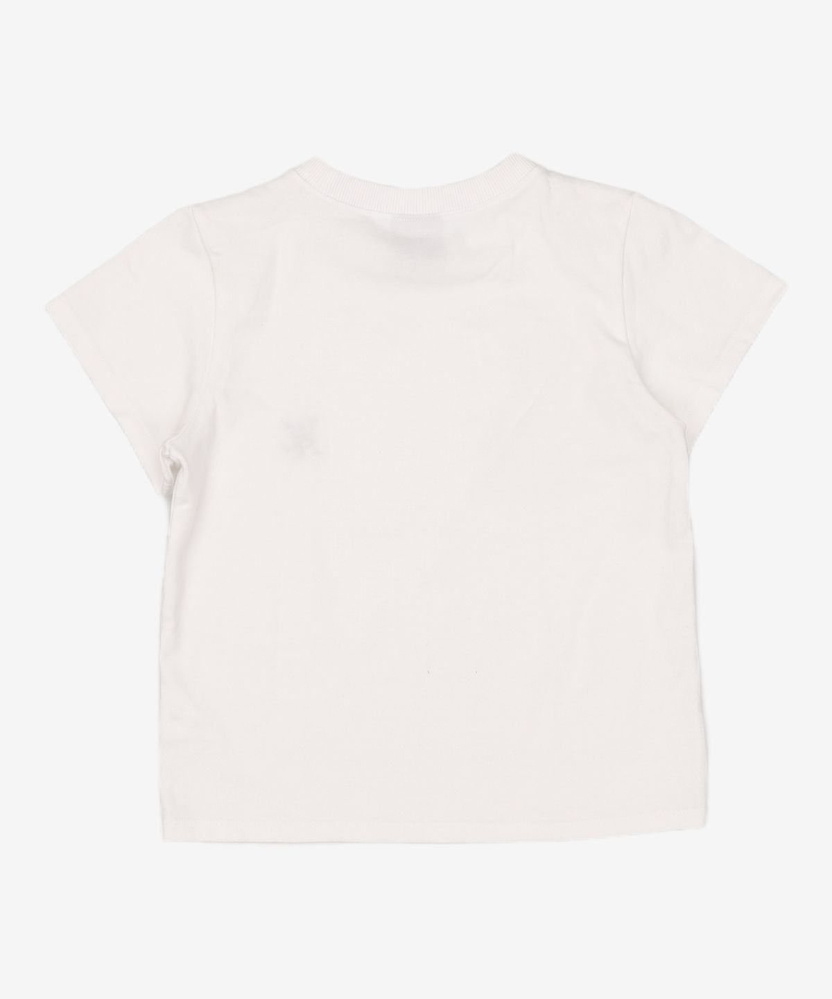 우알롱(WOOALONG) Signature soft slim line T-shirt - WHITE S