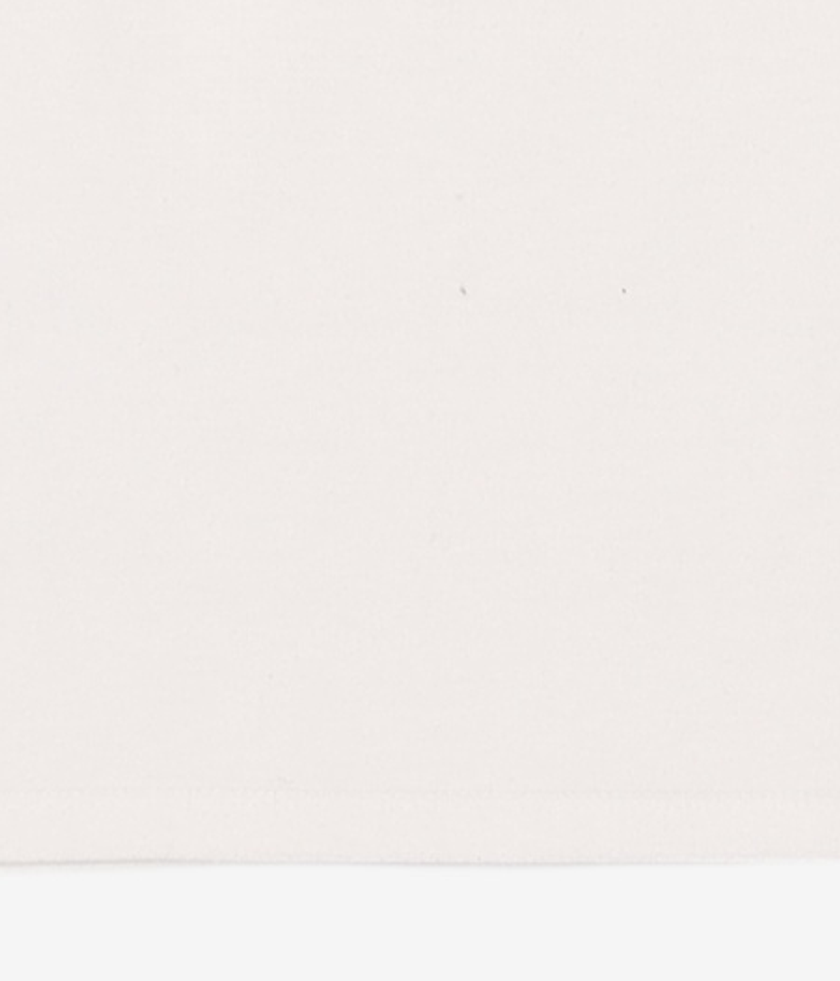 우알롱(WOOALONG) Signature soft slim line T-shirt - WHITE S