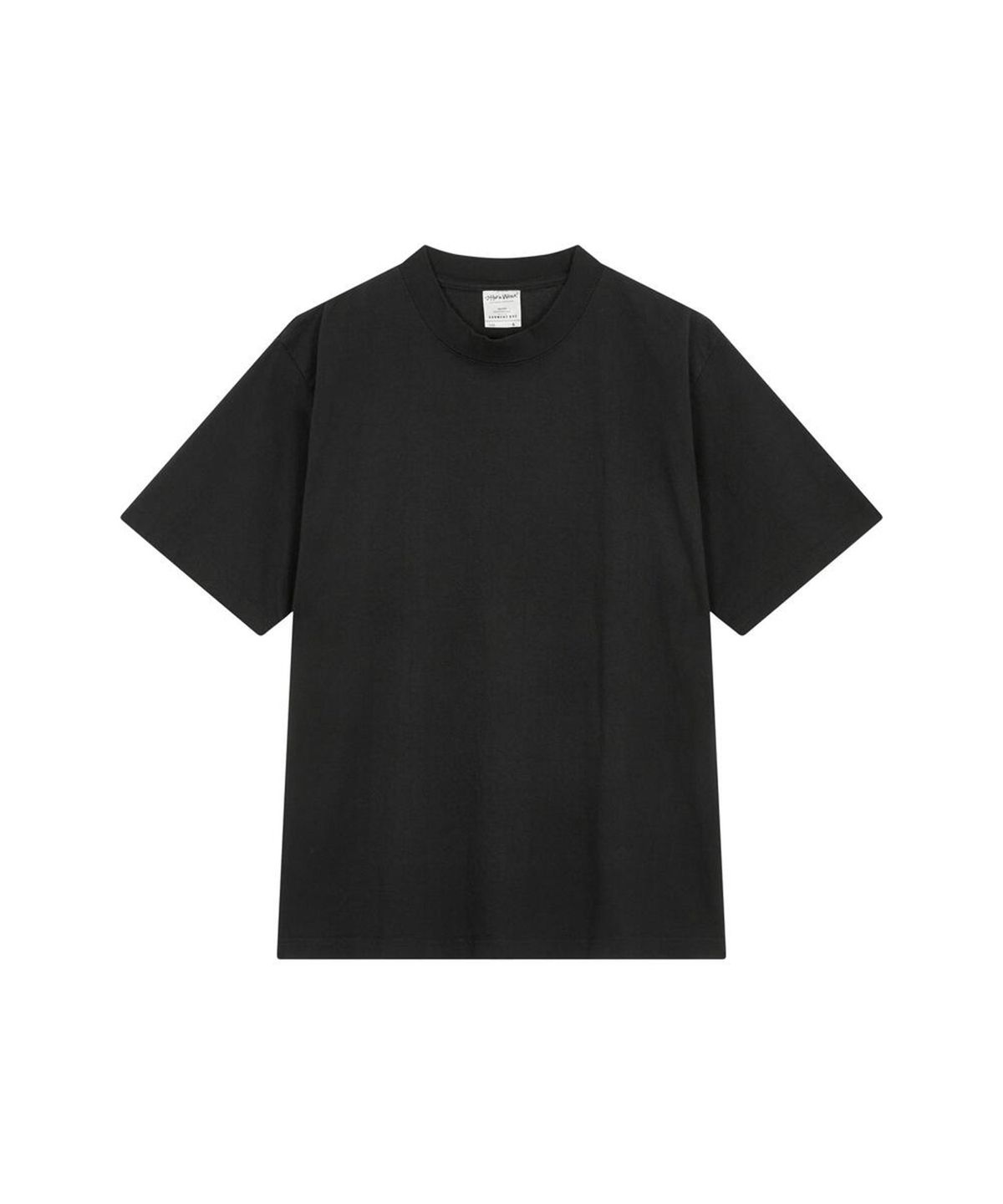샤카웨어(SHAKA WEAR) 7.5oz 맥스 헤비웨이트 가먼트 다이드 티셔츠 Black