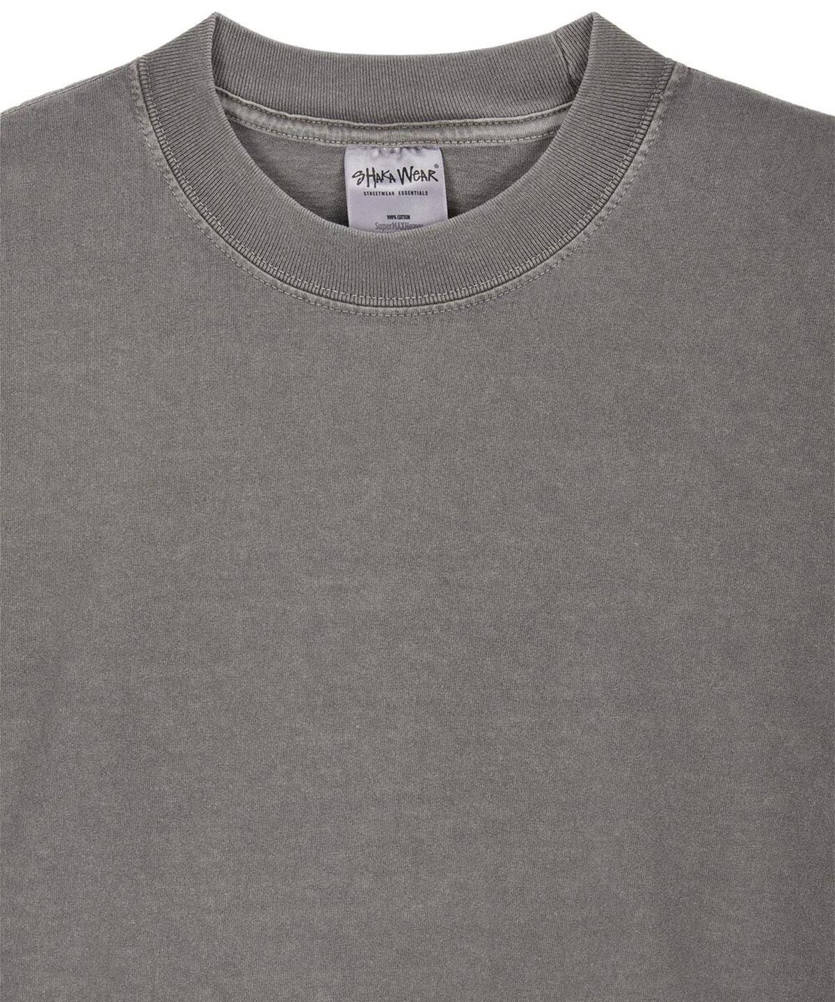 샤카웨어(SHAKA WEAR) 7.5oz 맥스 헤비웨이트 가먼트 다이드 티셔츠 Cement
