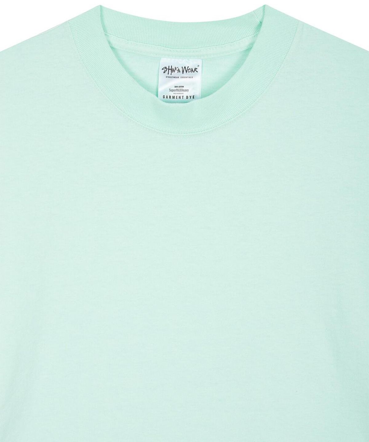 샤카웨어(SHAKA WEAR) 7.5oz 맥스 헤비웨이트 가먼트 다이드 티셔츠 Powder Blue