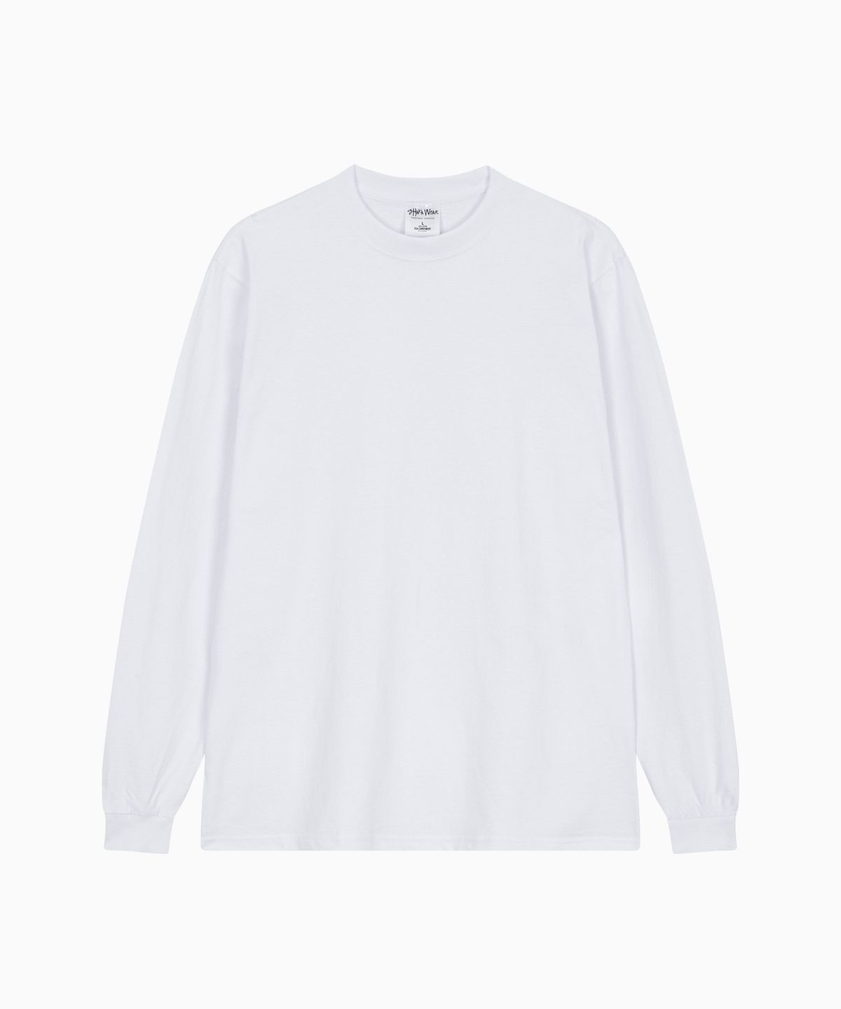 샤카웨어(SHAKA WEAR) 7.5oz 맥스 헤비웨이트 롱슬리브 White