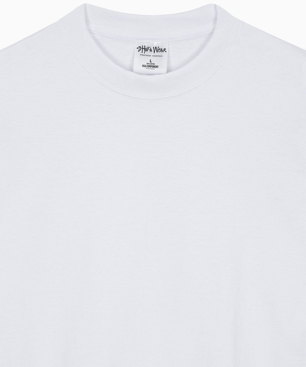 샤카웨어(SHAKA WEAR) 7.5oz 맥스 헤비웨이트 롱슬리브 White