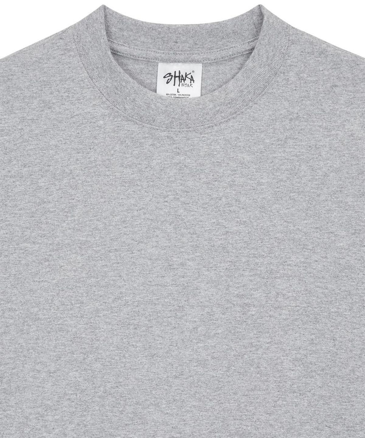 샤카웨어(SHAKA WEAR) 7.5oz 맥스 헤비웨이트 티셔츠 Heather Gray