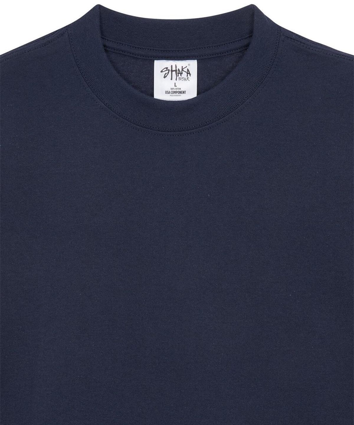 샤카웨어(SHAKA WEAR) 7.5oz 맥스 헤비웨이트 티셔츠 Navy