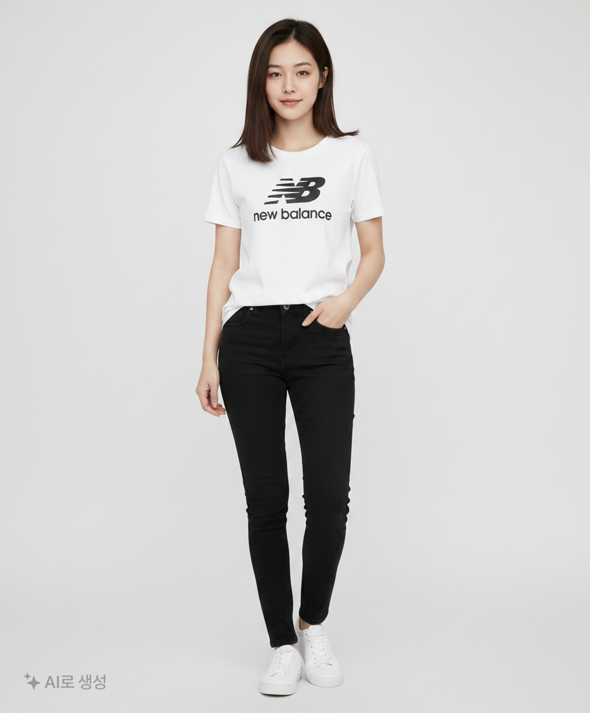 뉴발란스(NEW BALANCE) 반소매 티셔츠 L