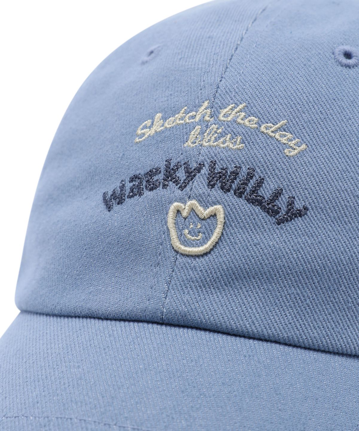 와키윌리(WACKY WILLY) 데니 볼캡 스카이블루