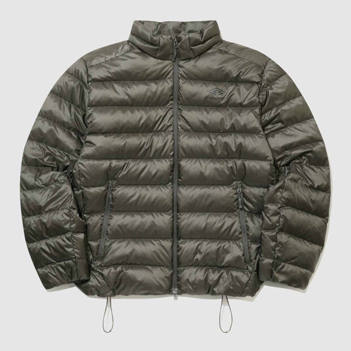 엄브로(UMBRO) 페더플렉스 2.0 경량 스탠넥 머스코비 덕 다운 자켓 카키 UR421CDJO8