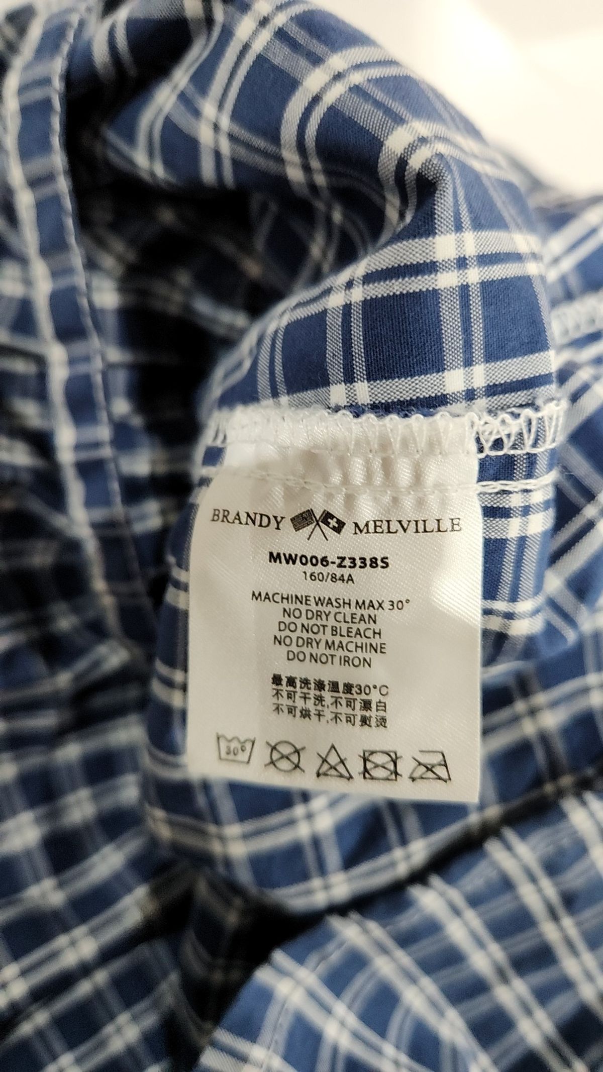 브랜디멜빌(BRANDY MELVILLE) 나시/민소매 티셔츠 160/84A