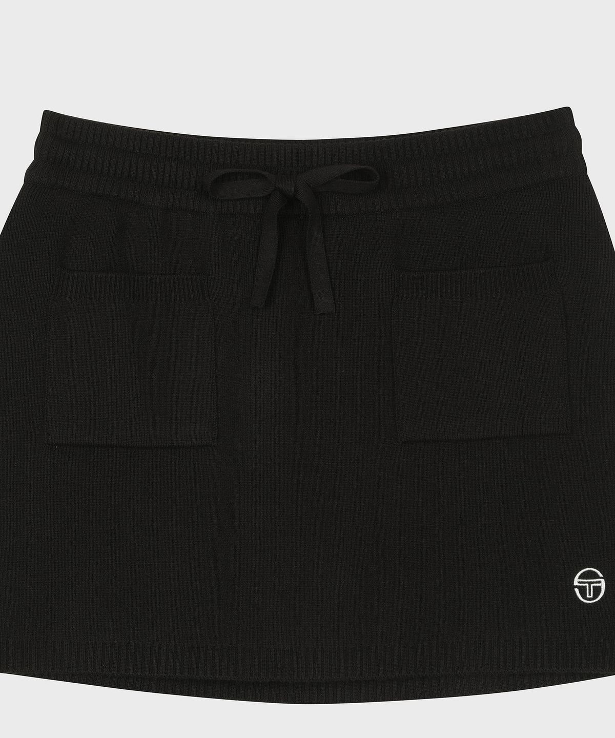 세르지오 타키니(SERGIO TACCHINI) W 스웨터 니트 스커트 (Black)
