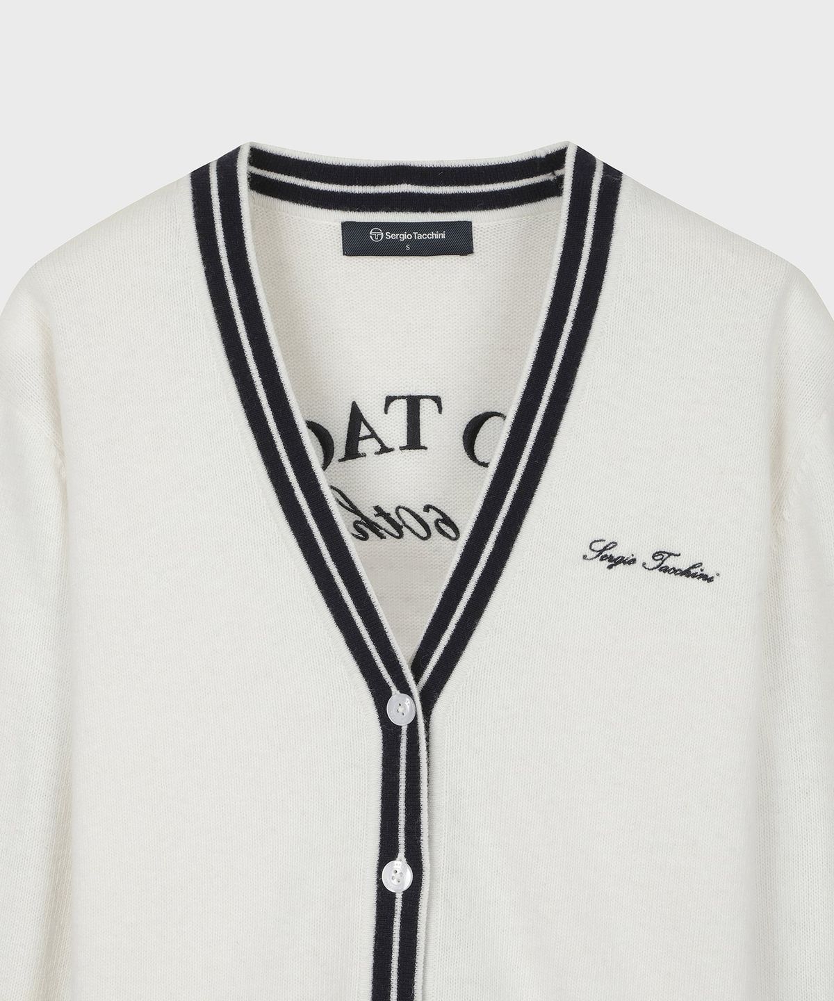 세르지오 타키니(SERGIO TACCHINI) W 타키니 60th 가디건 (White)