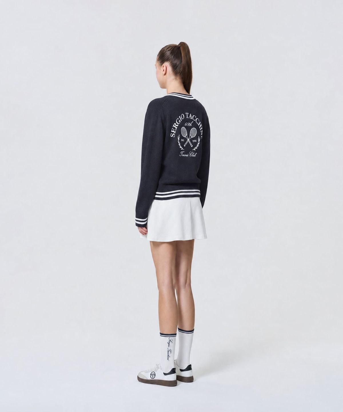 세르지오 타키니(SERGIO TACCHINI) W 타키니 60th 가디건 (Navy)