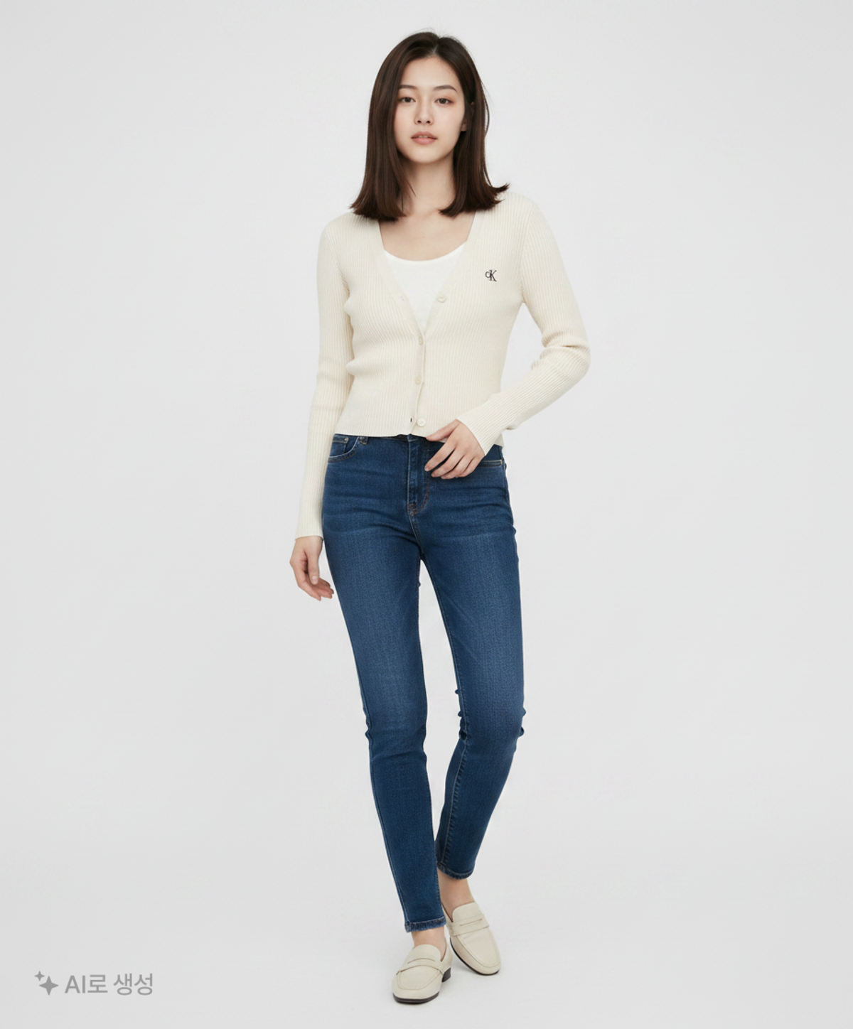 캘빈클라인 진(CALVIN KLEIN JEANS) 카디건 XS
