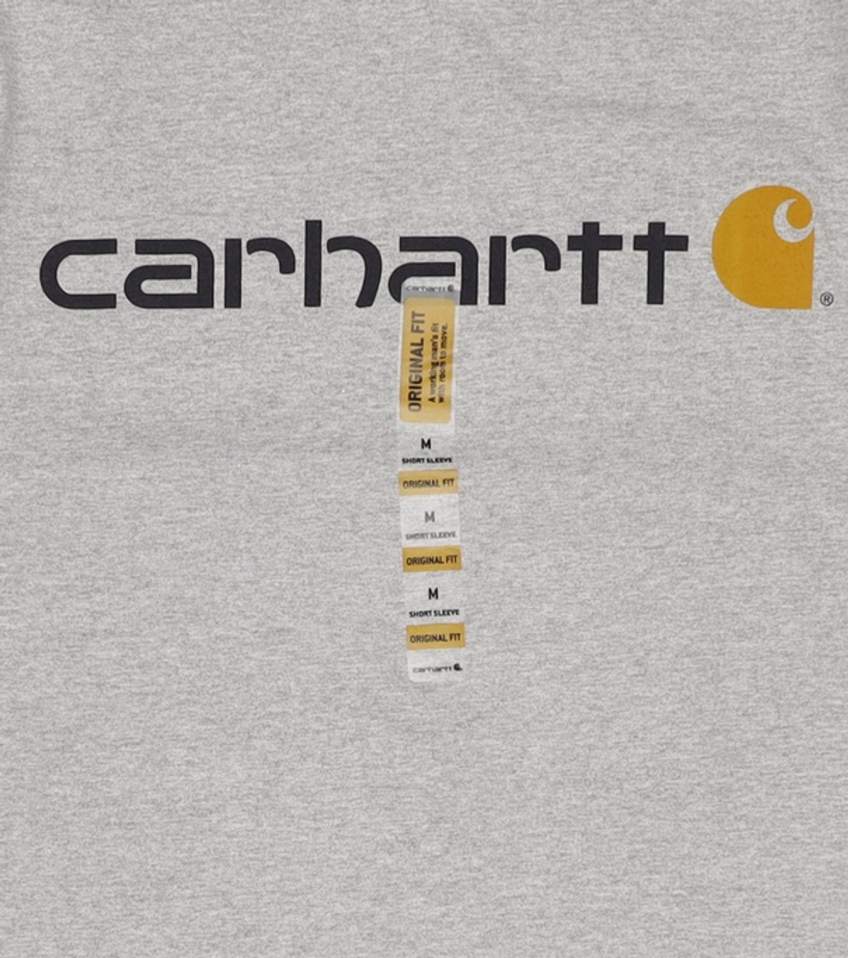 칼하트(CARHARTT) K195 시그니쳐 로고 반팔티 M