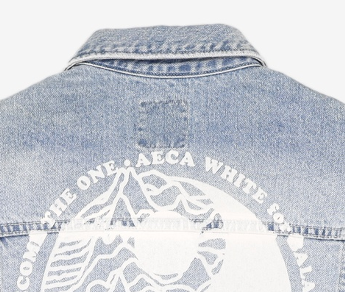 에이카화이트(AECA) DAY AND NIGHT TRUCKER JACKET-BLUE M