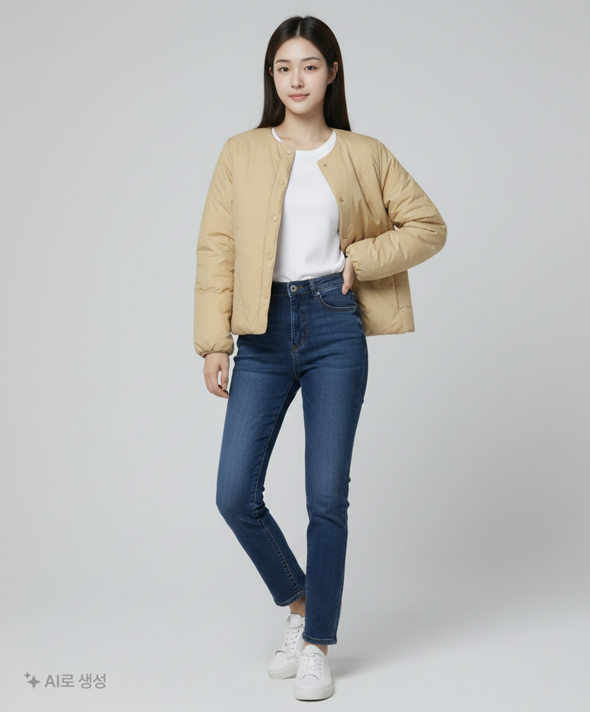 무인양품(MUJI) 숏 패딩/숏 헤비 아우터 M