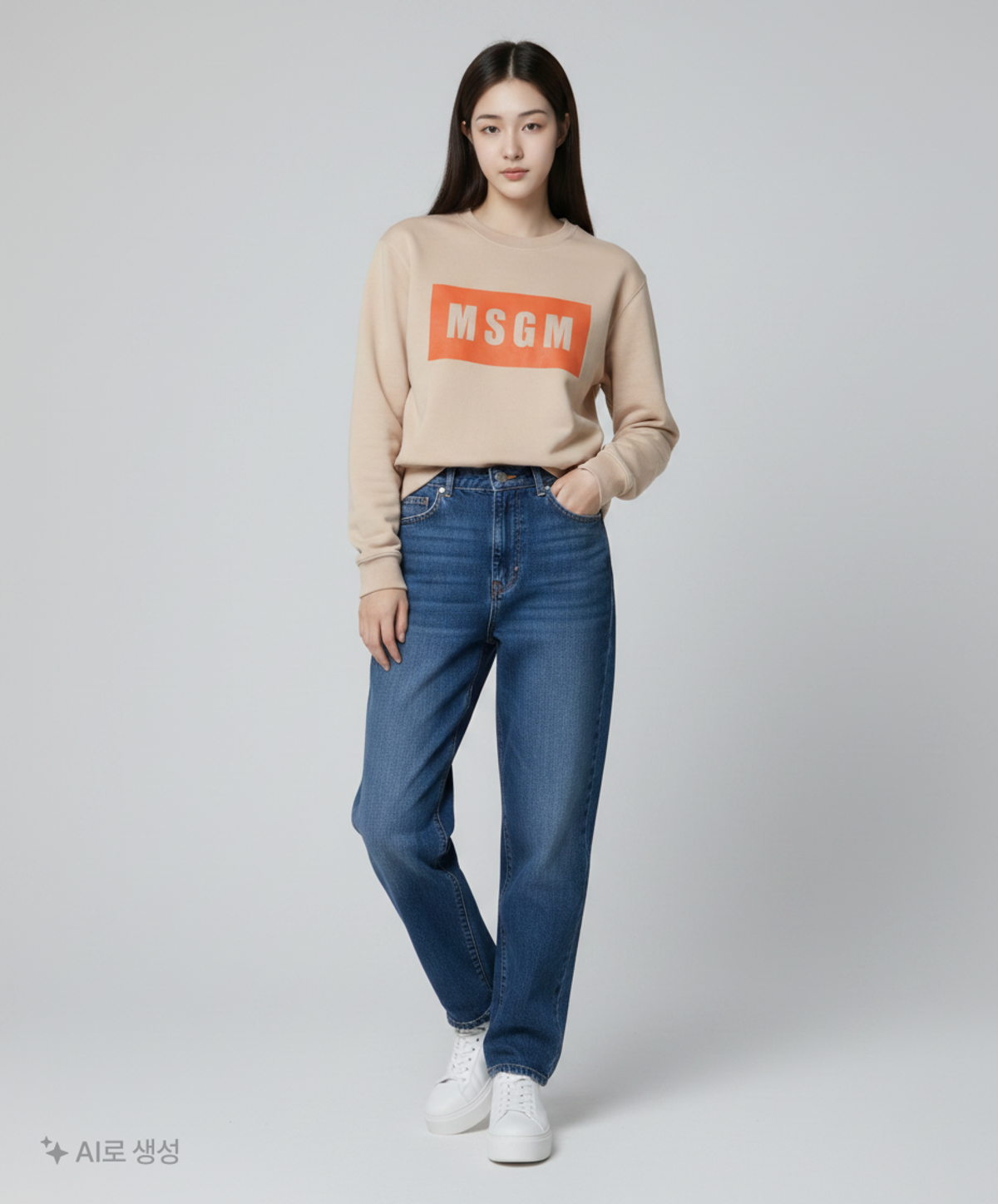 엠에스지엠(MSGM) 맨투맨/스웨트셔츠 M