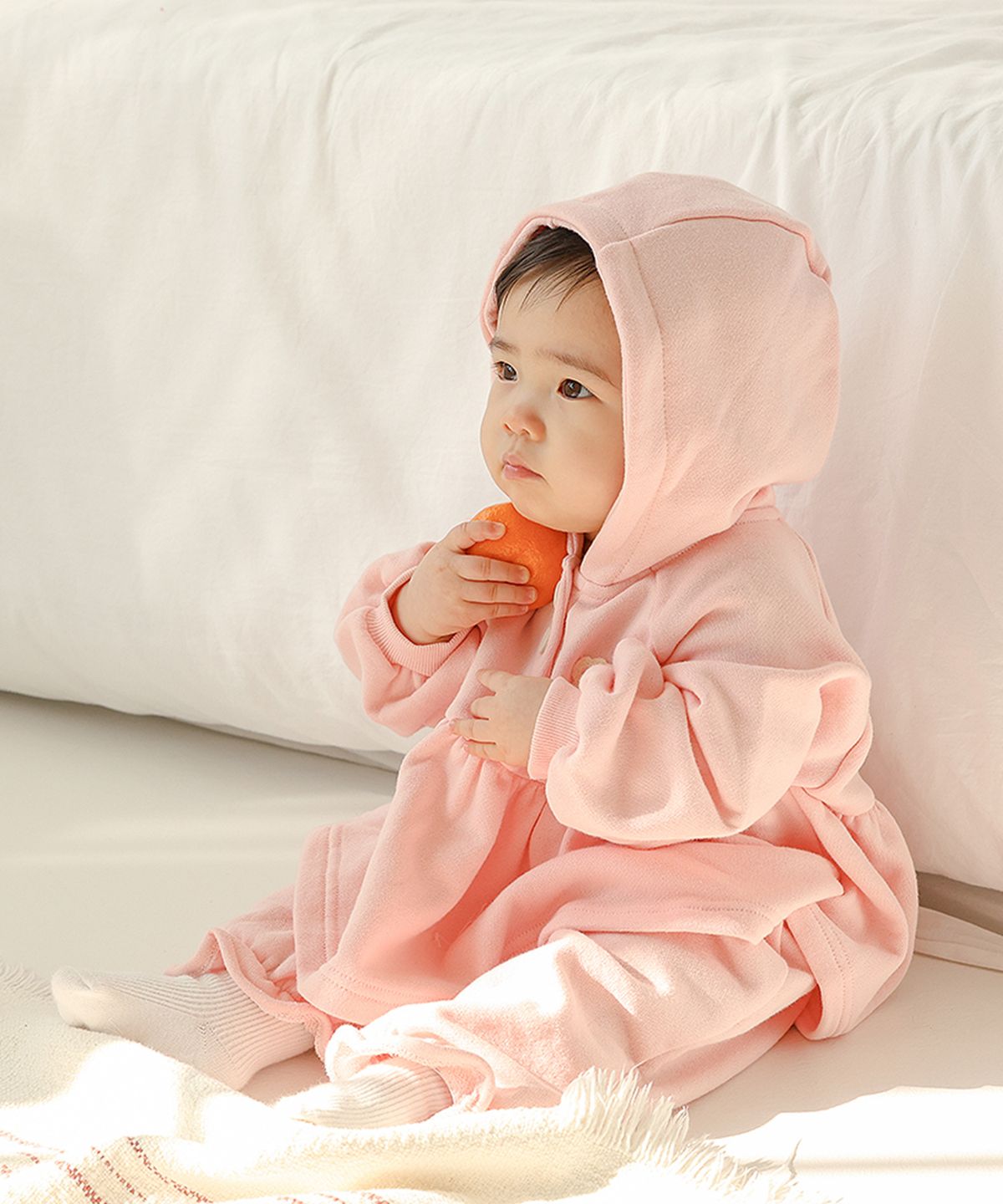 아림클로젯(ARIMCLOSET) 귀여운 작은 튤립이 쪼꼬미를 닮았죠 - 아기 프릴 맨투맨