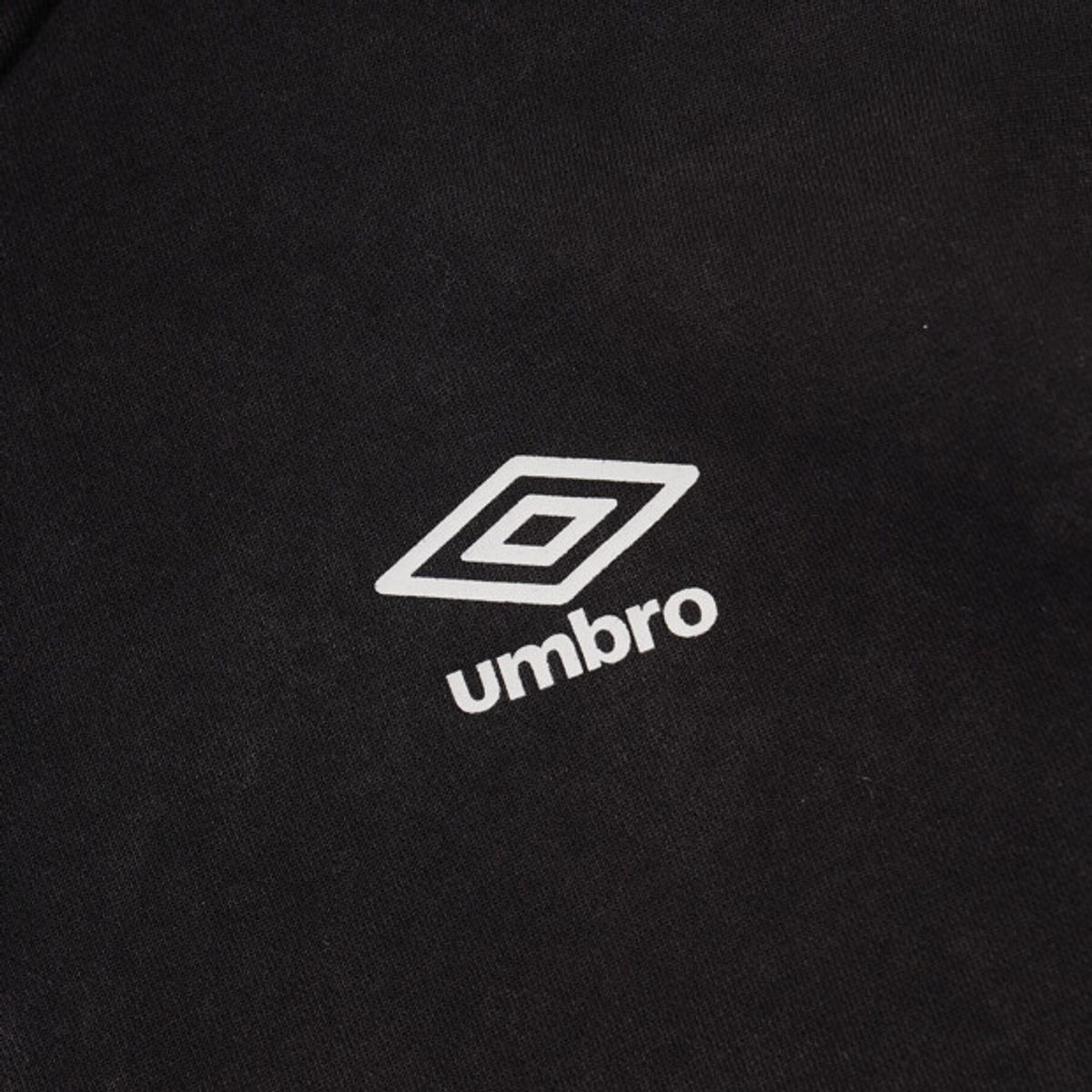엄브로(UMBRO) DISTRICT11 빅레터링 후드 집업 블랙 UR321CFT99