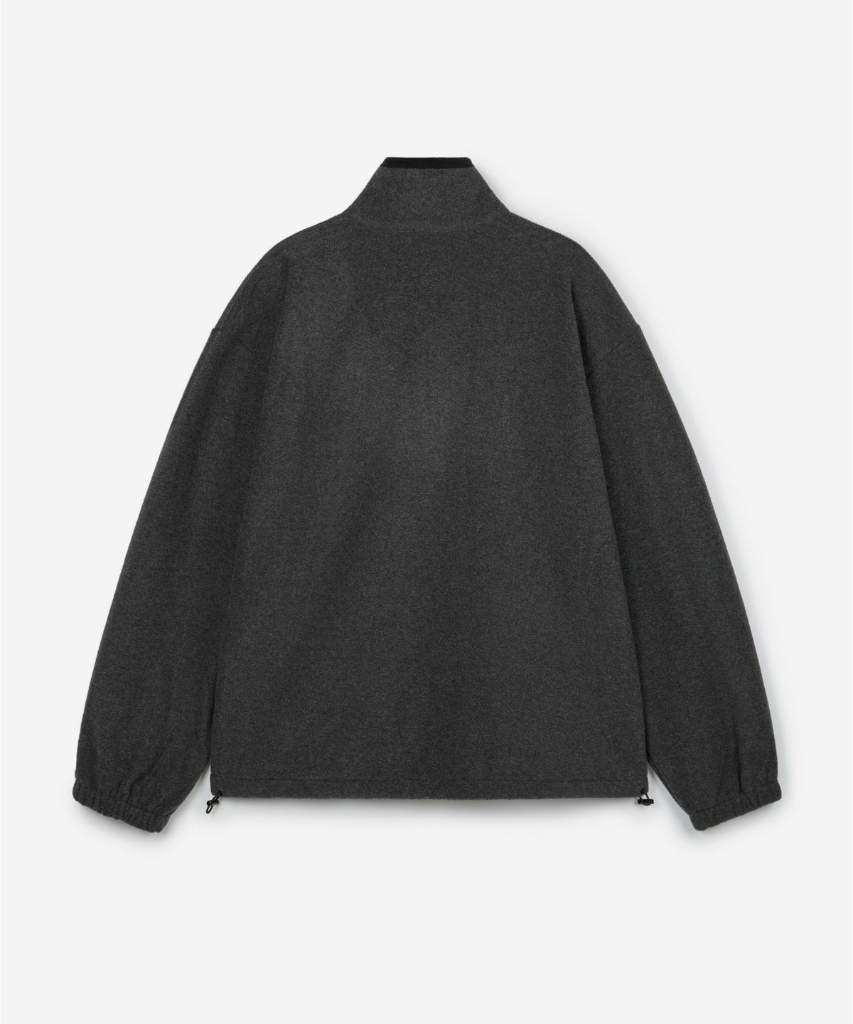티엔지티 우먼(TNGT WOMAN) W Oversized Fleece Half Zip-Up (Dark Grey) TNTS6F100CG