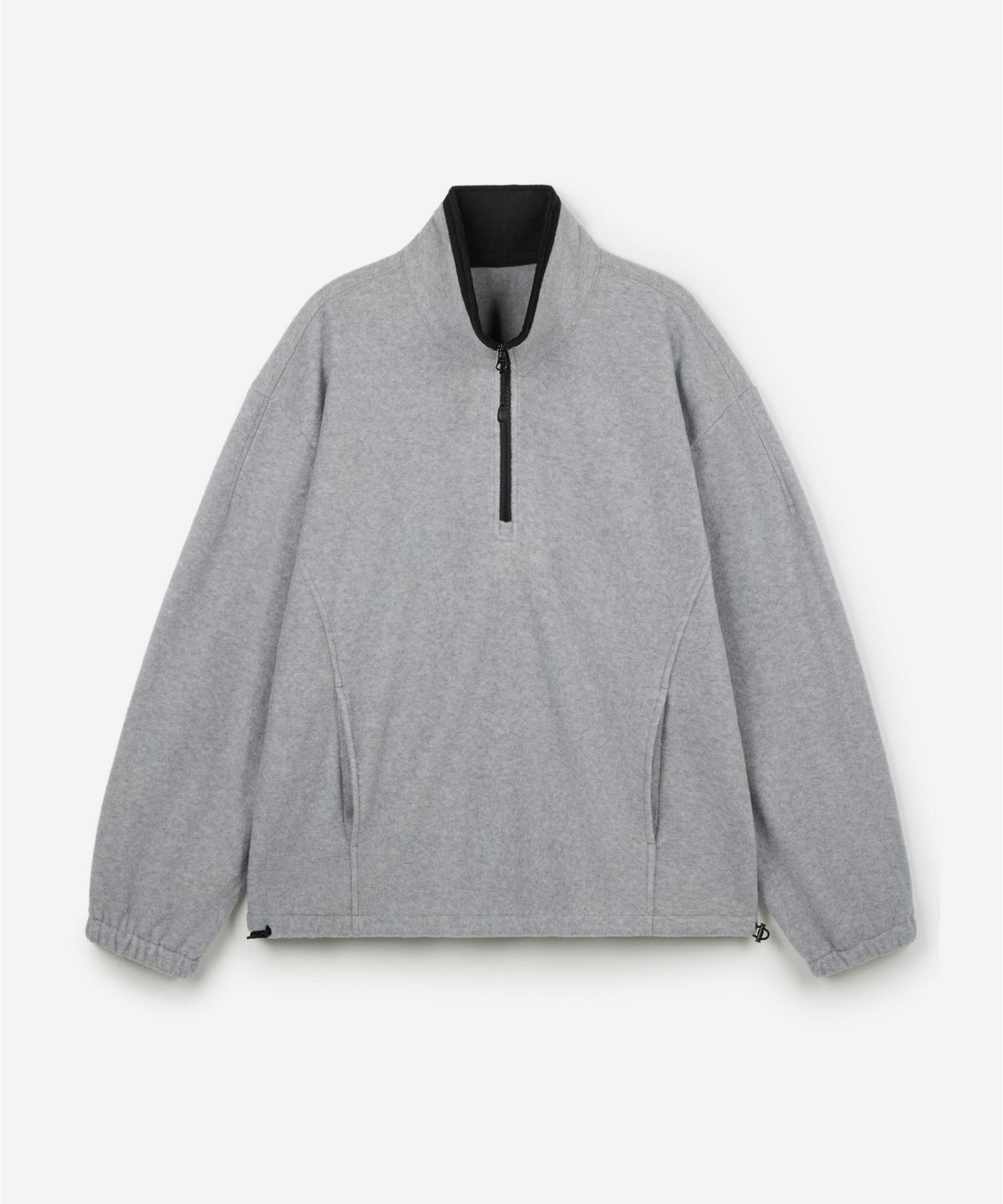 티엔지티 우먼(TNGT WOMAN) W Oversized Fleece Half Zip-Up (Light Grey) TNTS6F100G2