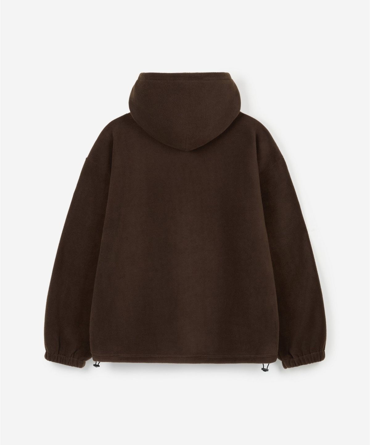티엔지티 우먼(TNGT WOMAN) W Oversized Fleece Hooded Sweatshirt (Brown) TNTS6F101W2