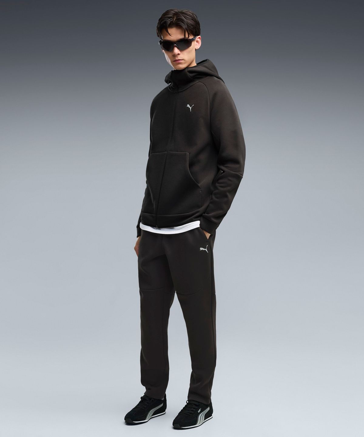 푸마(PUMA) 테크 슬림 풀집 팬츠 PUMATECH op DK Knitted Pants (69610201)