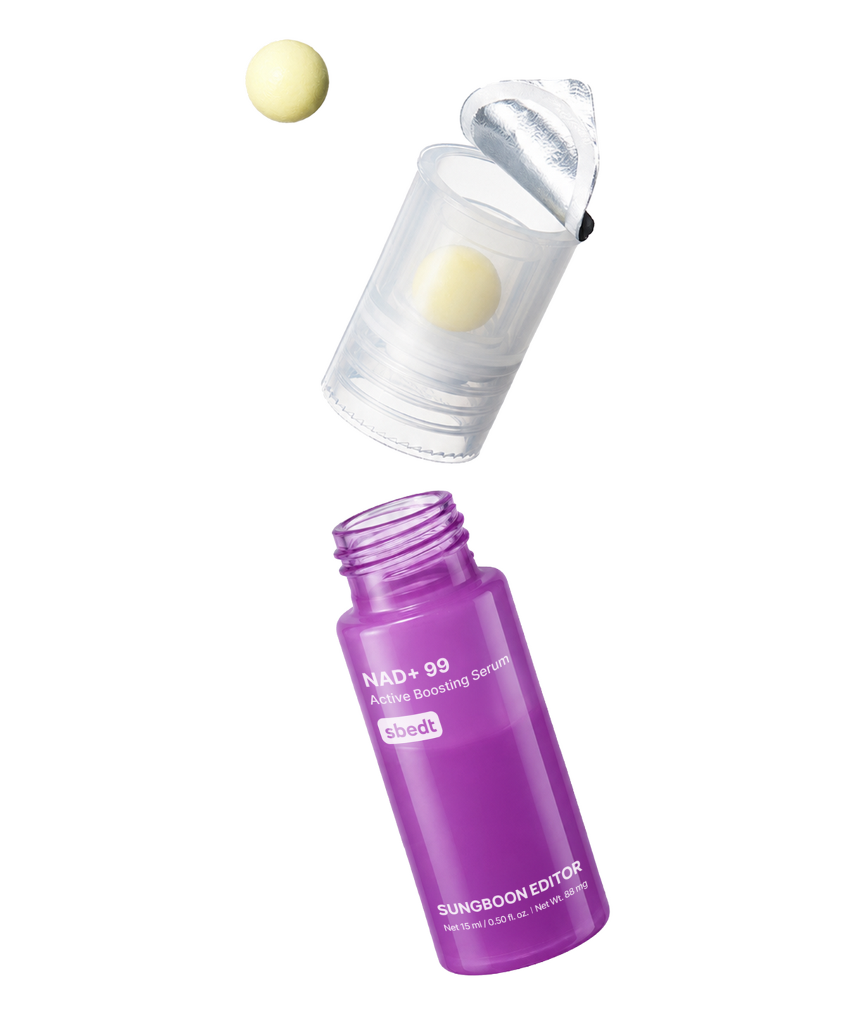 성분에디터(SUNGBOONEDITOR) 고순도 NAD 동결건조 비타민 액티브 부스팅 세럼 15ml