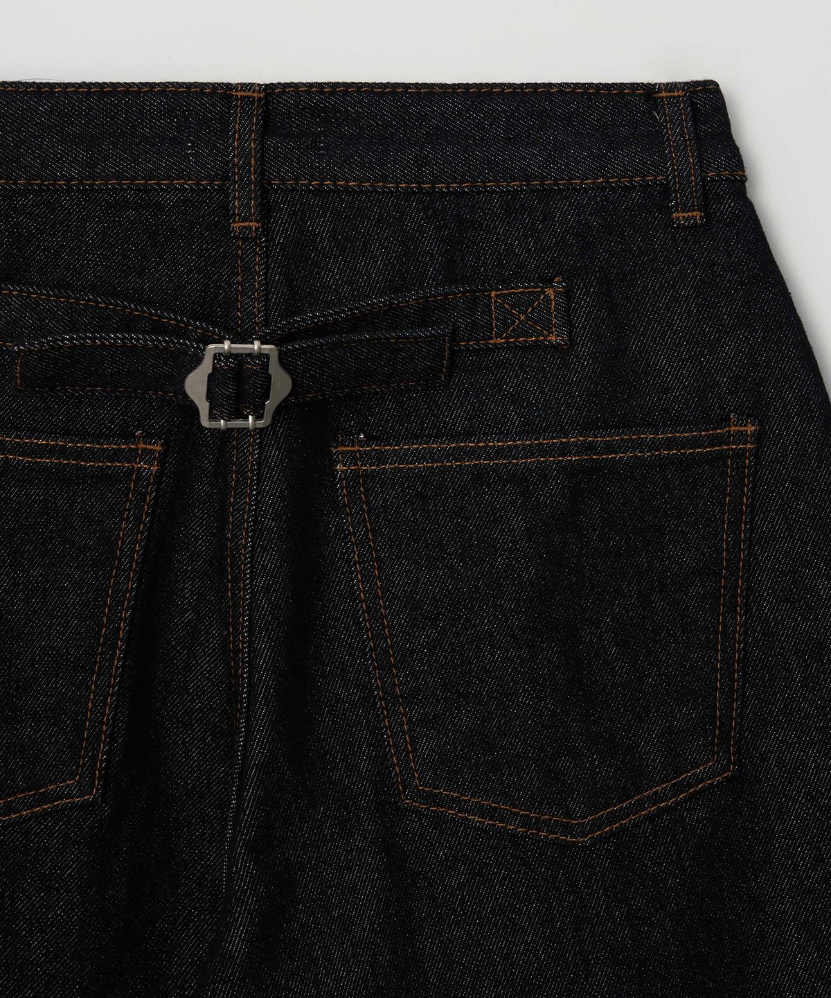 버튼업(BUTTON UP) 논페이드 비조 벌룬 와이드 데님팬츠
