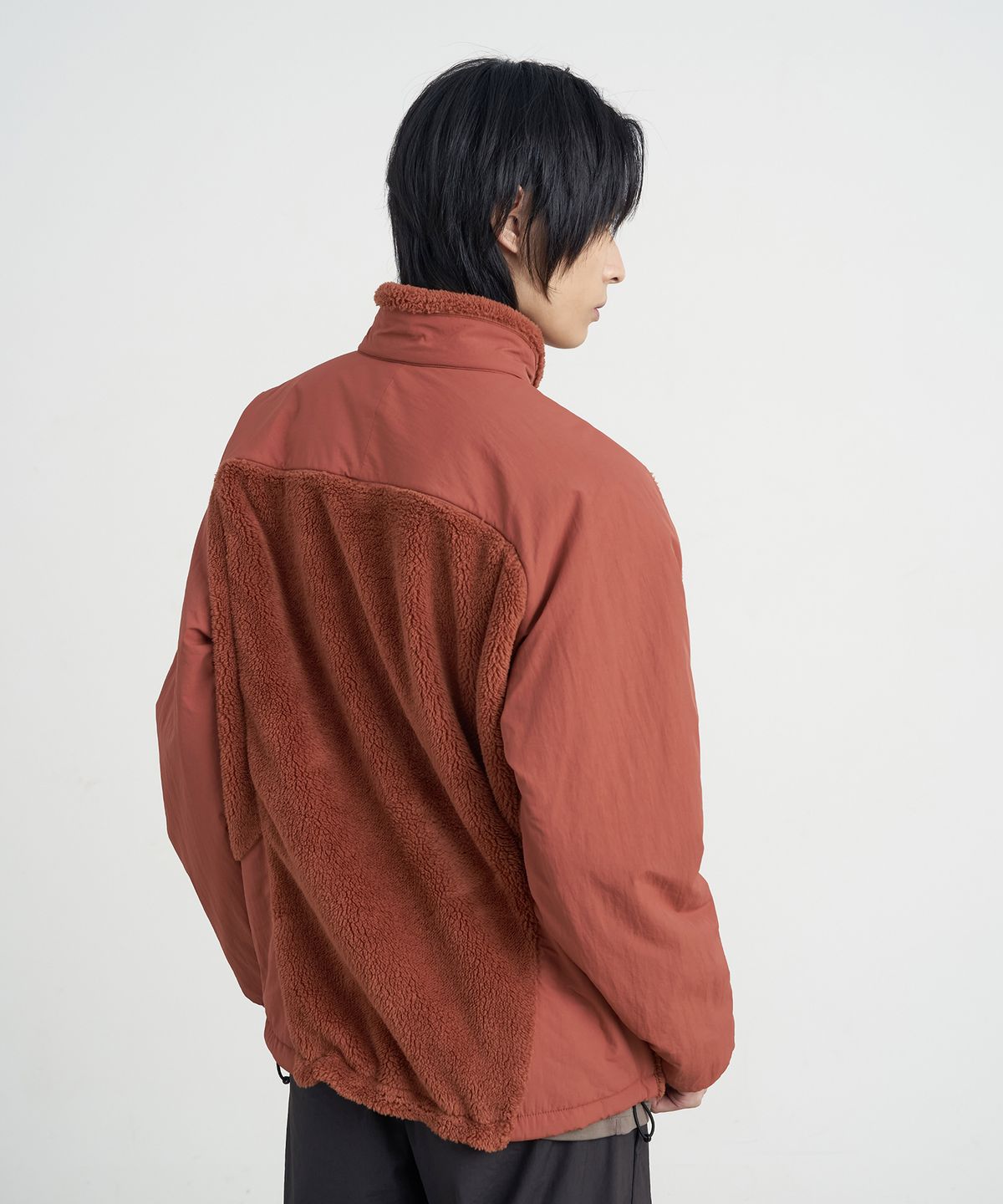 고요웨어(GOYOWEAR) 나일론 쉬어 플리스 자켓 (세디먼트)
