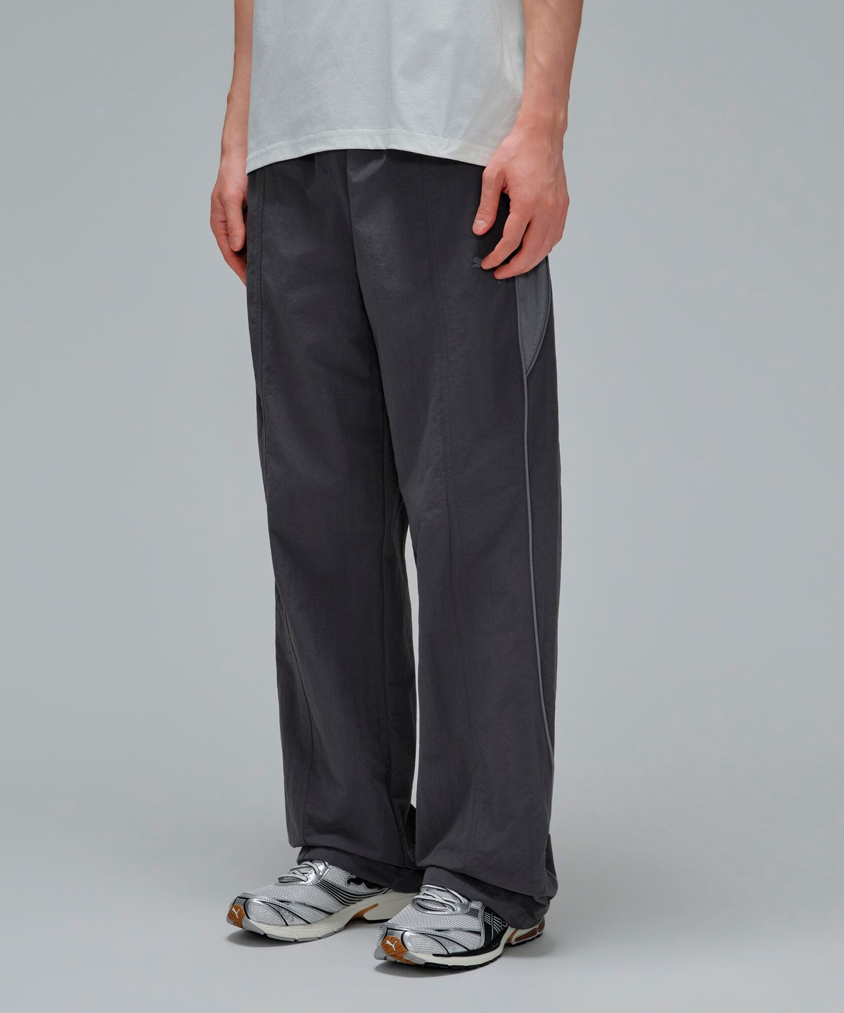 푸마(PUMA) 남성 컬러블럭 우븐 팬츠 M Colorblock Woven Pants (66146702)