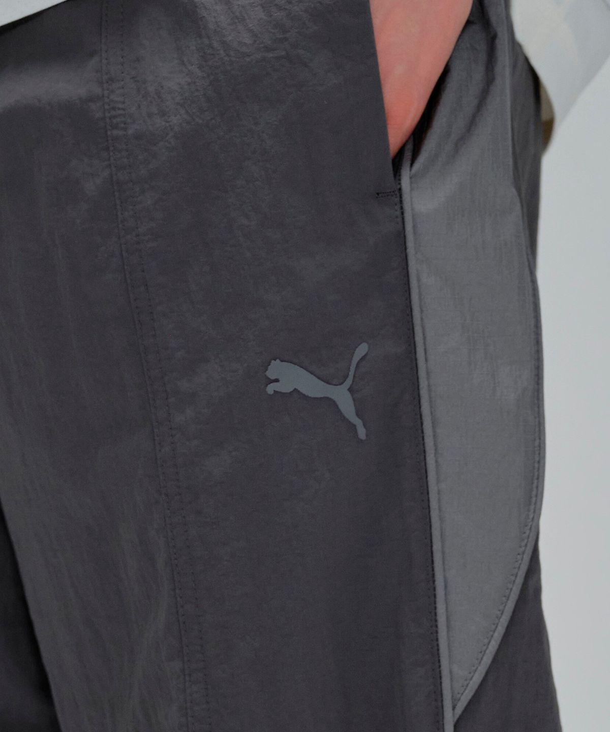 푸마(PUMA) 남성 컬러블럭 우븐 팬츠 M Colorblock Woven Pants (66146702)