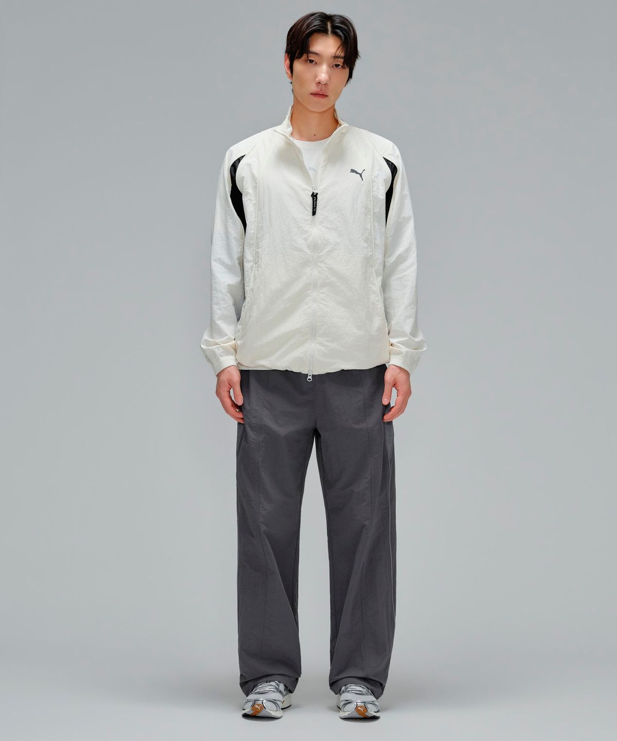 푸마(PUMA) 남성 컬러블럭 우븐 팬츠 M Colorblock Woven Pants (66146702)