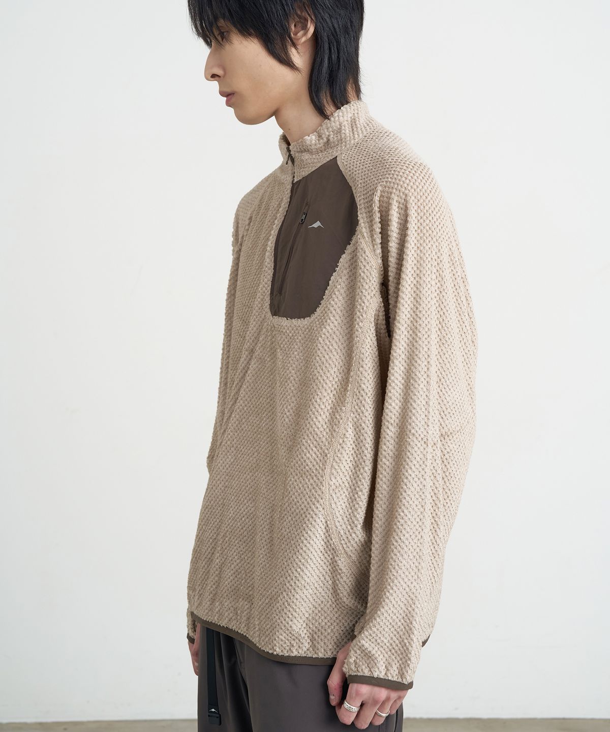 고요웨어(GOYOWEAR) 옥타 라이트 웨이트 하프 집 (베이지)