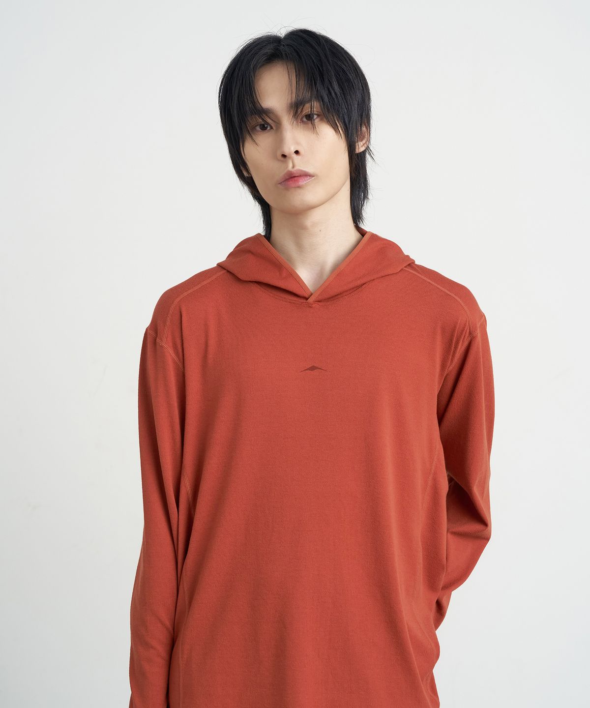 고요웨어(GOYOWEAR) 라이트 웜 후디 (오렌지)