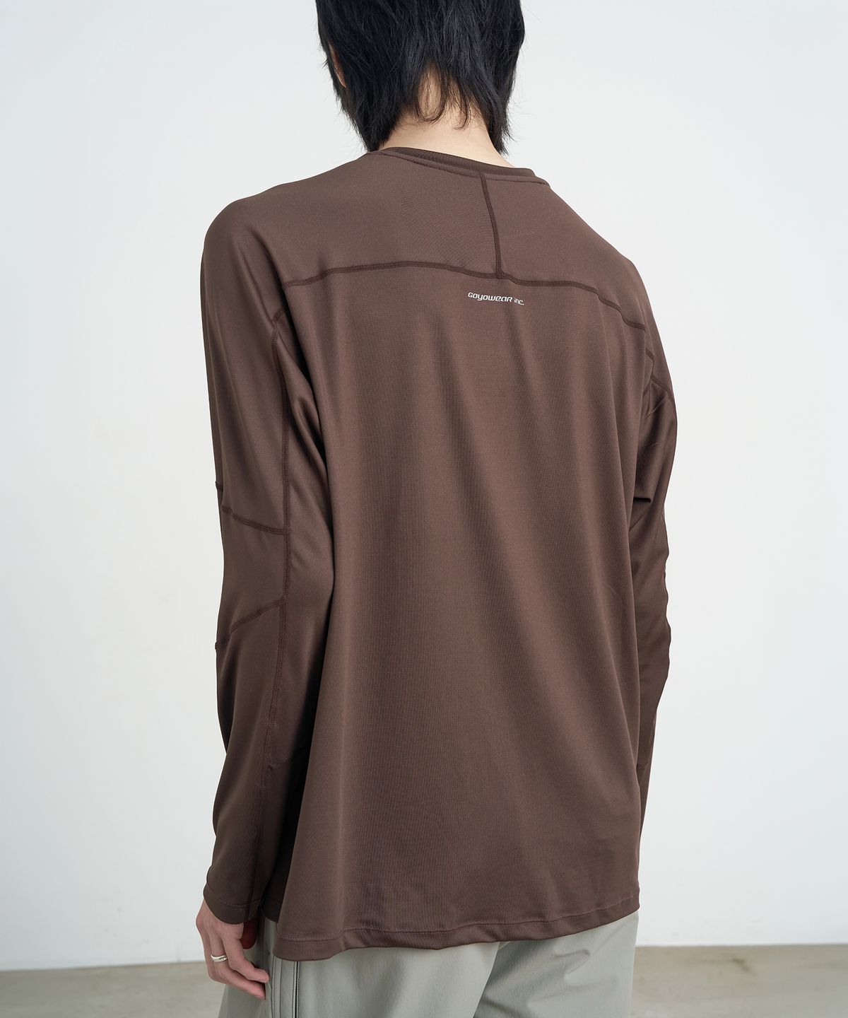 고요웨어(GOYOWEAR) 컴포트 코어 롱 슬리브 (브라운)