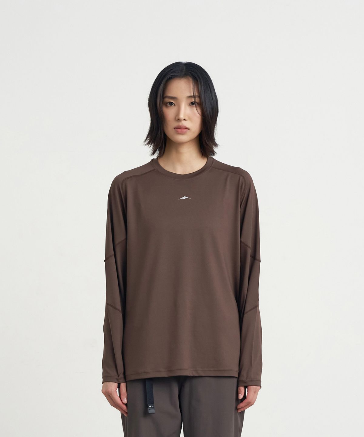 고요웨어(GOYOWEAR) 컴포트 코어 롱 슬리브 (브라운)