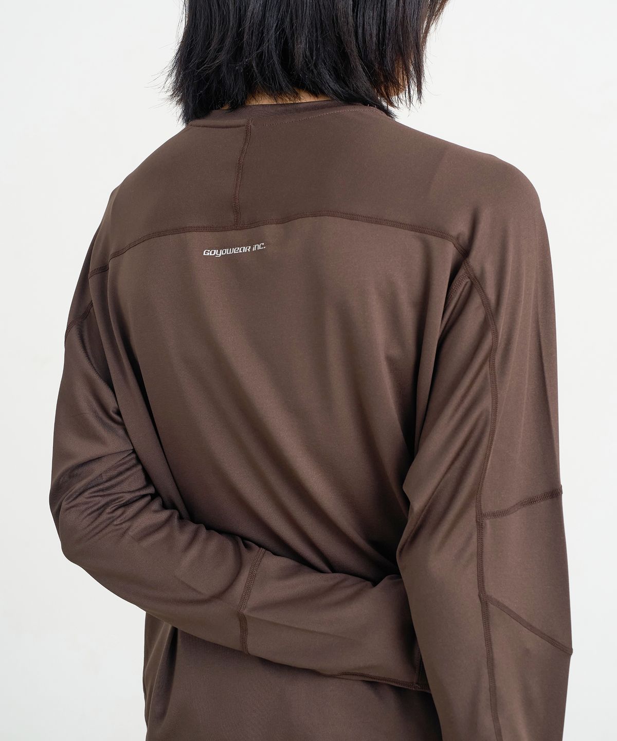 고요웨어(GOYOWEAR) 컴포트 코어 롱 슬리브 (브라운)