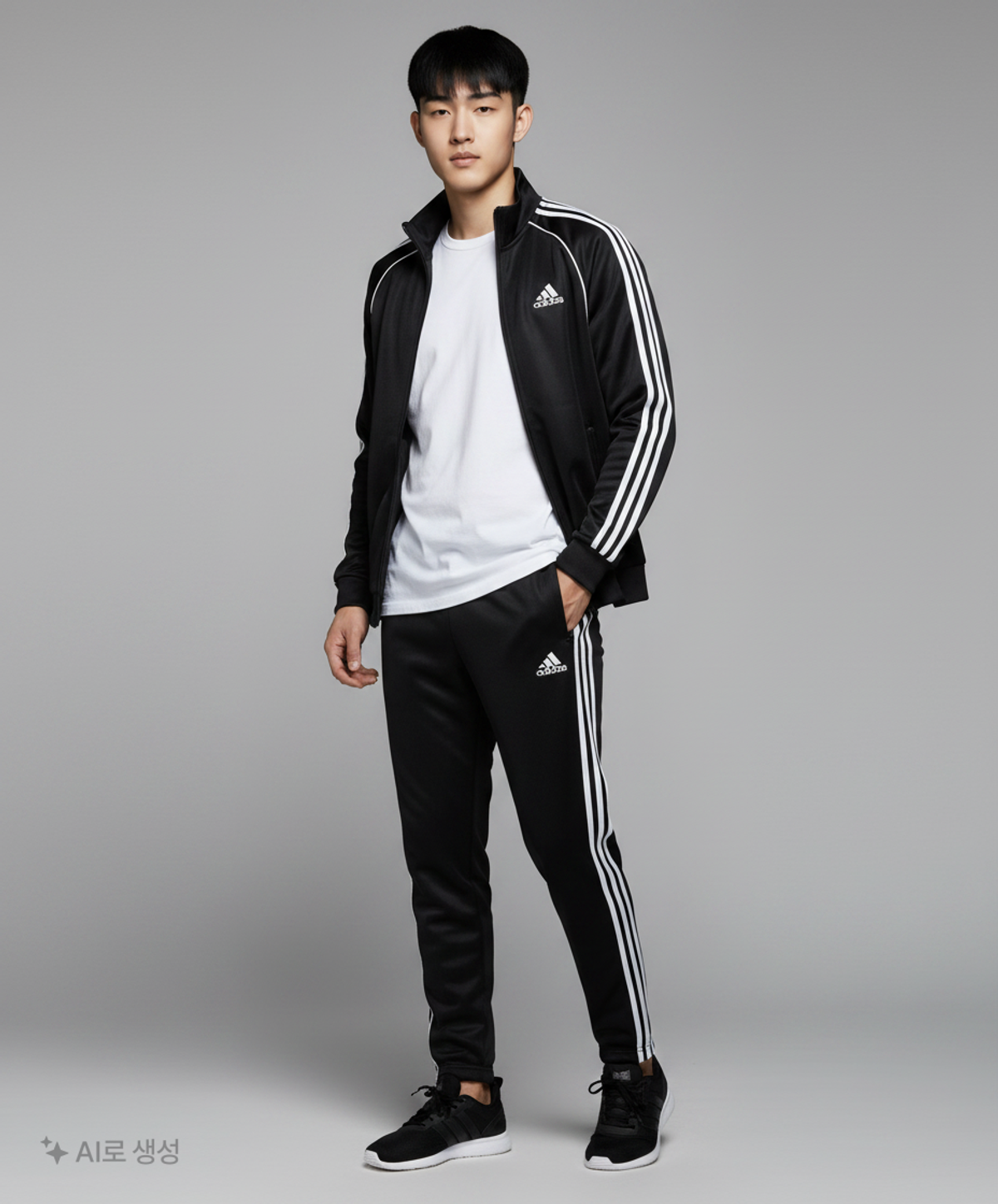 아디다스(ADIDAS) 3S 팬츠 - 블랙 / GK8989 S
