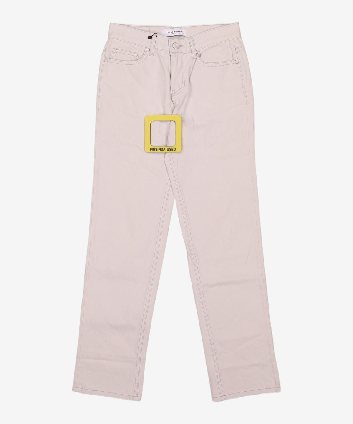 피스워커(PIECE WORKER) Classynary Ecru White / Ordinary Crop 28