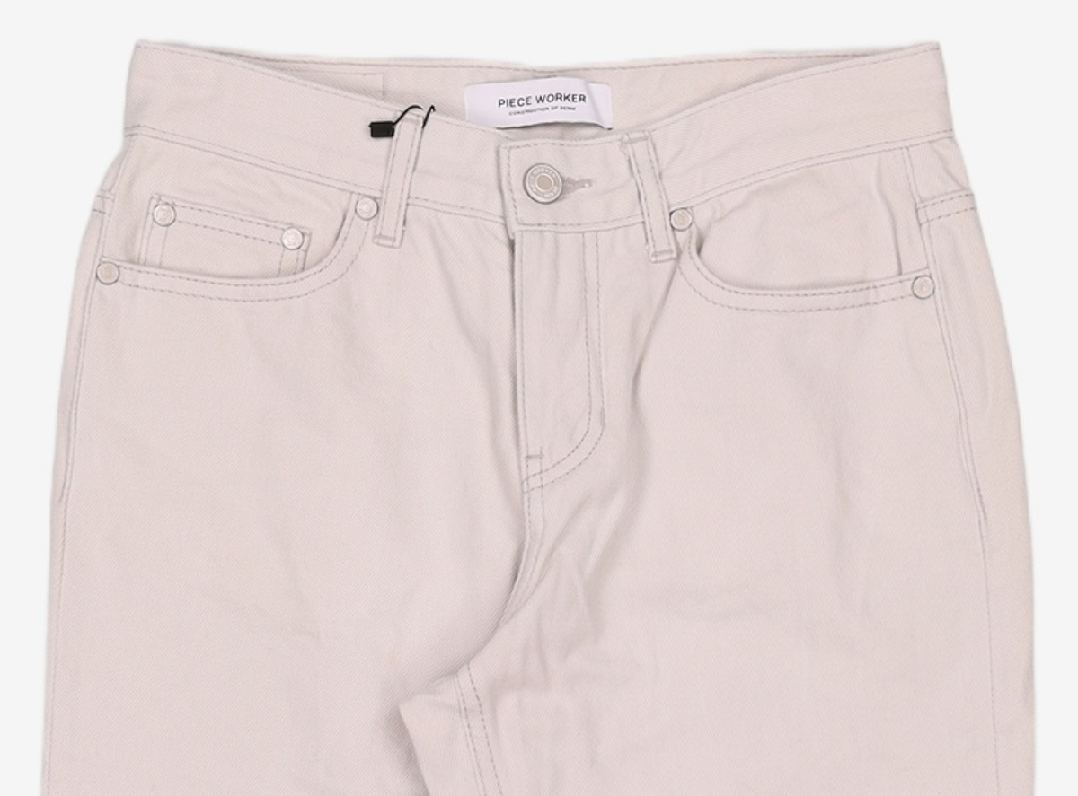 피스워커(PIECE WORKER) Classynary Ecru White / Ordinary Crop 28