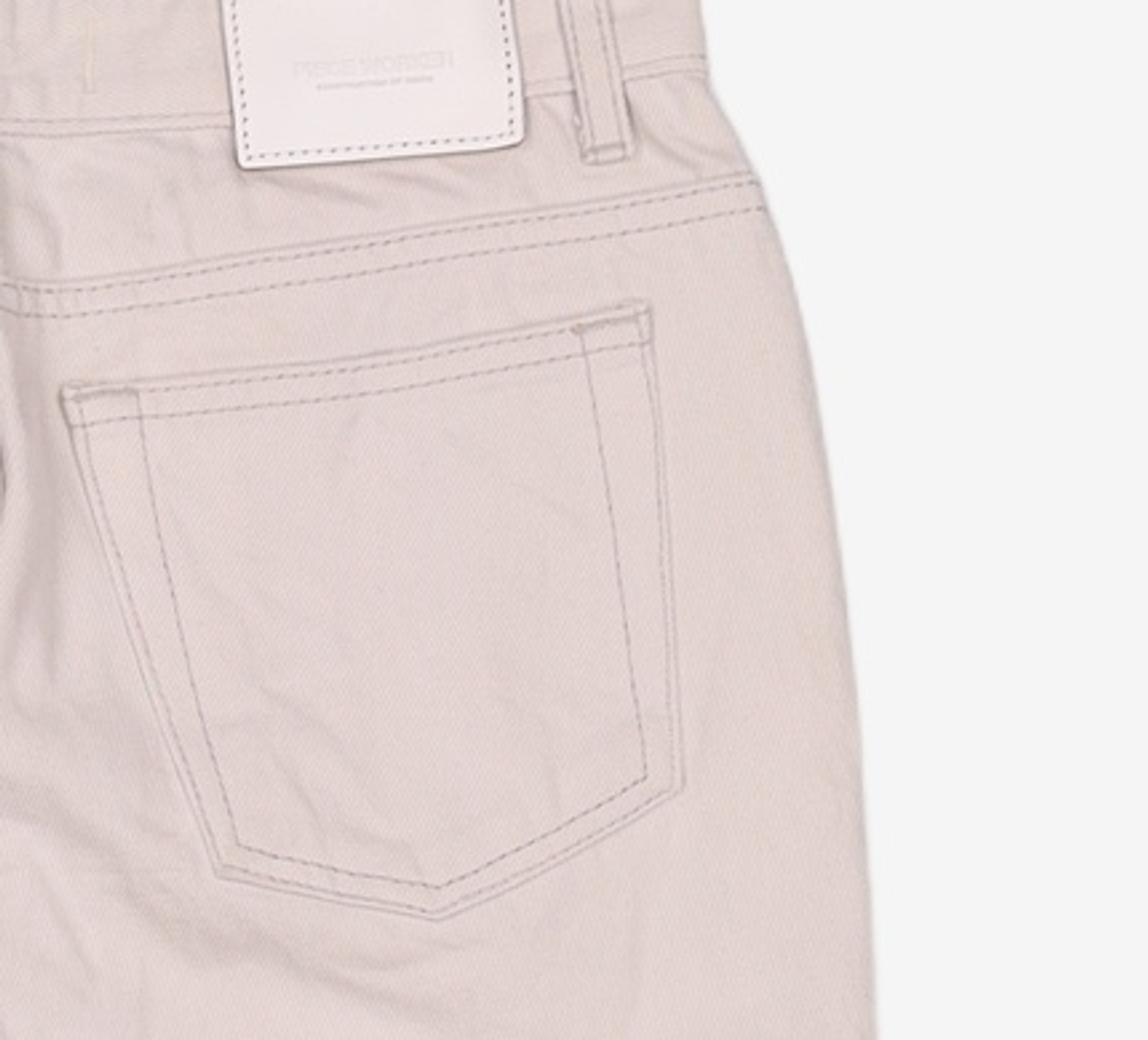 피스워커(PIECE WORKER) Classynary Ecru White / Ordinary Crop 28