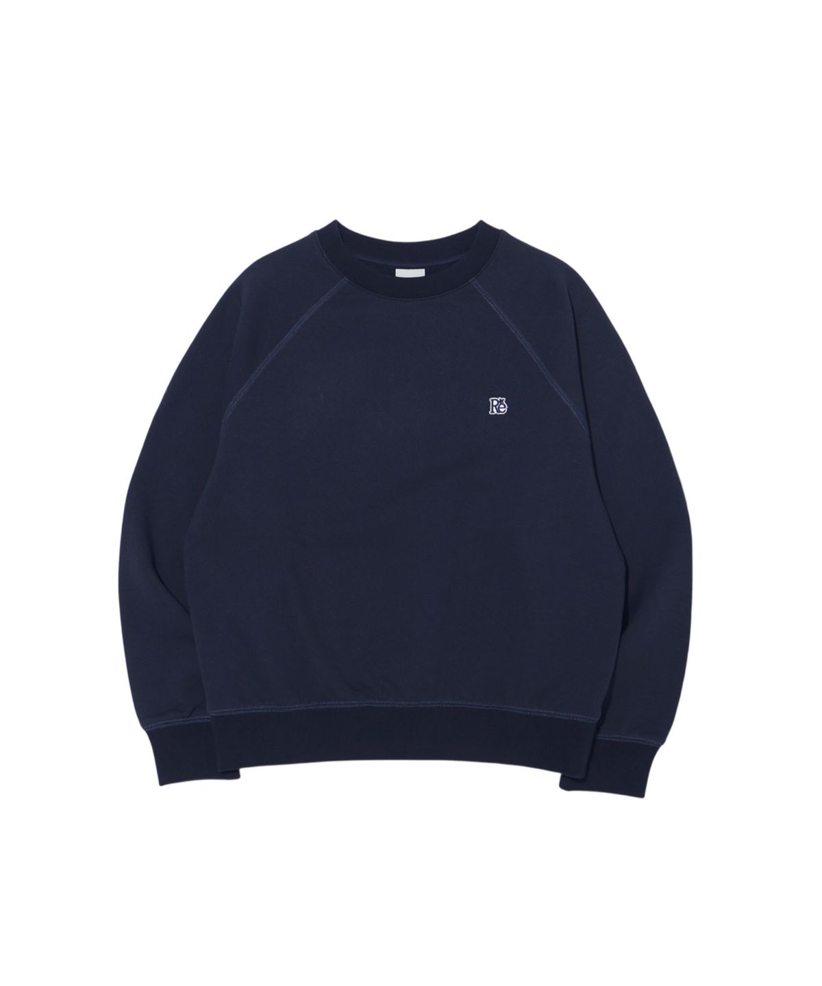 유니버스 가먼트(UNIVERSE GARMENT) 데일리 오버핏 맨투맨_NAVY