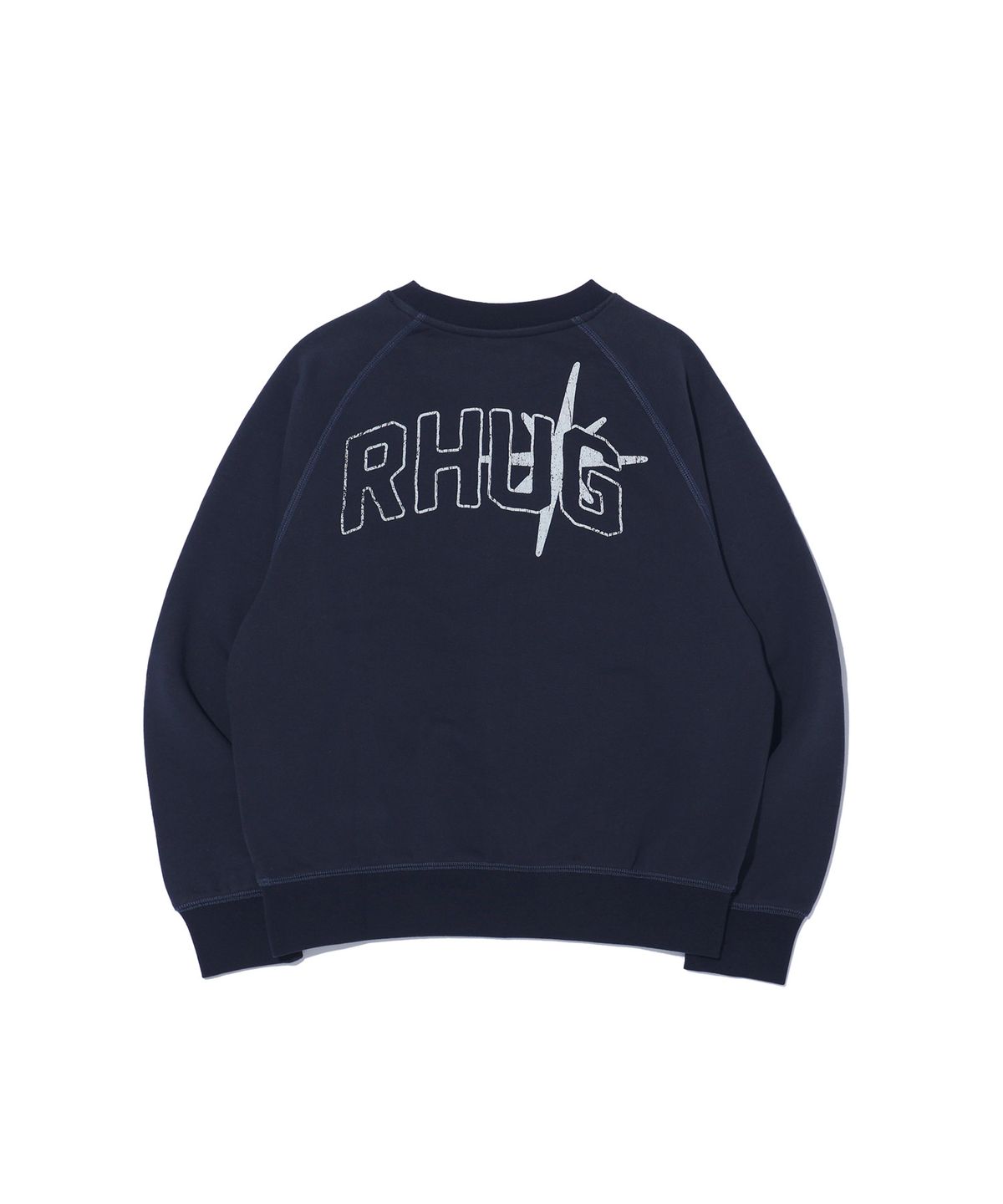 유니버스 가먼트(UNIVERSE GARMENT) 데일리 오버핏 맨투맨_NAVY