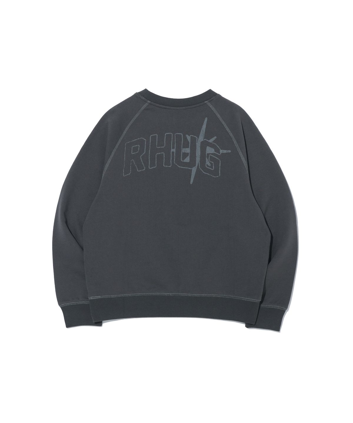 유니버스 가먼트(UNIVERSE GARMENT) 데일리 오버핏 맨투맨_CHARCOAL